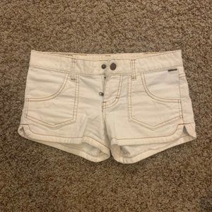 White Billabong shorts